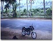 The road from Karur to Coimbatore